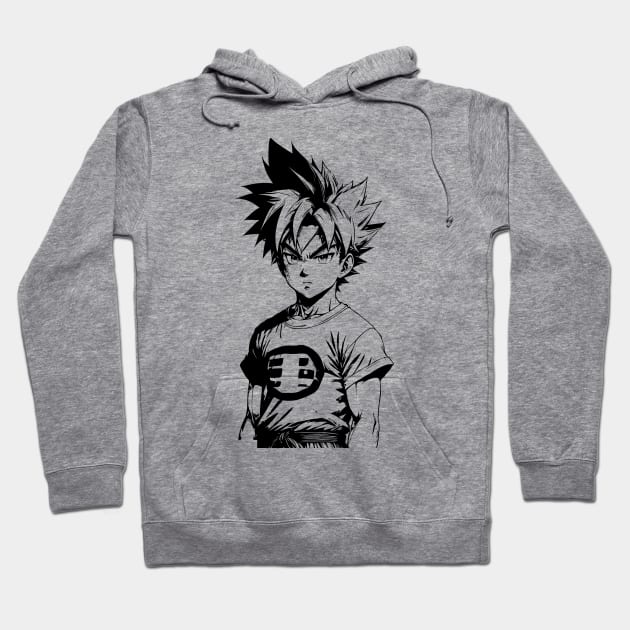 Fan Art Of Goku 05 Hoodie by SanTees